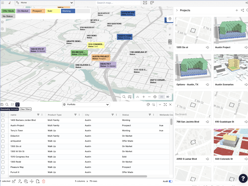Aggregate data layers and filter on your requirements